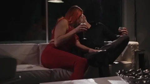 Transsensual: Huge boobs Aspen Brooks reverse cowgirl