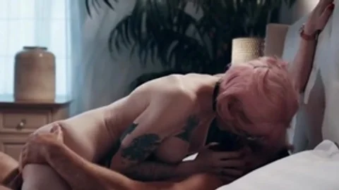 Pink Haired ladyboy Lets Sad Stepbro raw Her moist wazoo