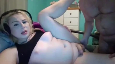 chubby Blond Ts Doggied And Enjoys A cook jerking