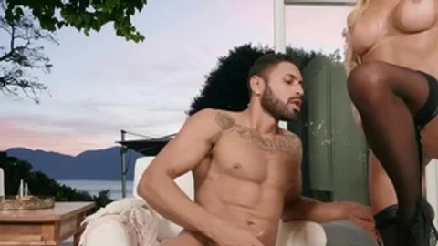 TransAngels.com - Paty Cameron dick sucking in the pool