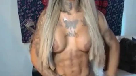 blond black T girl monstrous scones gigantic dick