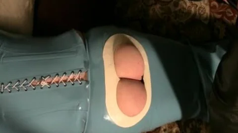 Rubber sheboy Sex serf Whowdypped, slamed In The ass And jizz Upon!
