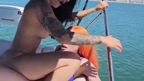 Mexican shelady hammers On Yacht