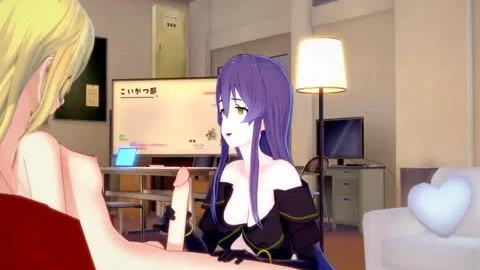 Futa Priestess X Witch[Goblin Slayer] —3D anime