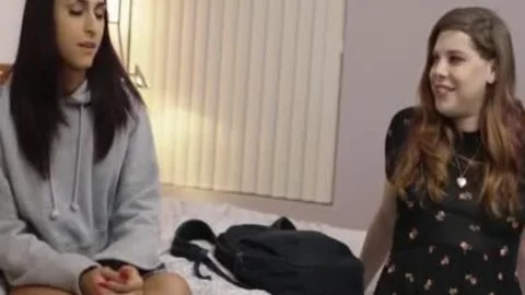 worthy-looking brunette Hair Ts Chelsea Poe nails Stepdad In The Sofa