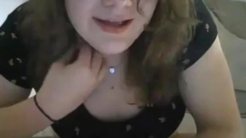 Smoking American Transgirl In Glasses Strokes Her 10-Pounder