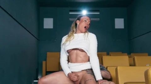 Trans Angels: Huge Titties Make Scott Want More