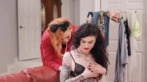 Trans Fixed - Sloppy fucking with perfect friend