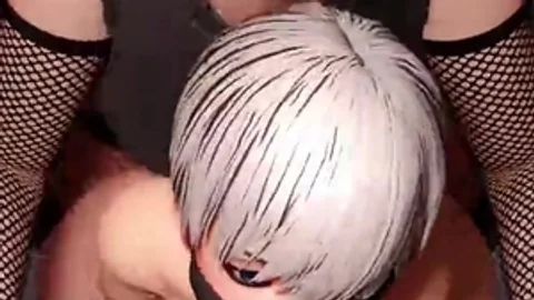 3D Femboy tutored By Futanari large rod