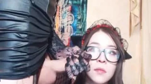 Russian crossdresser need hard nailining