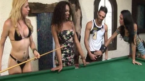 slam With Trannys For This Foursome!